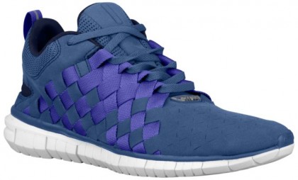 Nike Free OG '14 Woven Hommes chaussures de course bleu/bleu marin RWO172