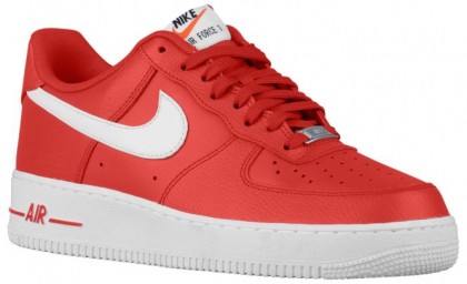 Nike Air Force 1 Low Hommes baskets rouge/blanc QTZ110