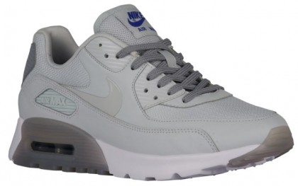 Nike Air Max 90 Ultra Femmes chaussures de course gris/bleu marin SBI809