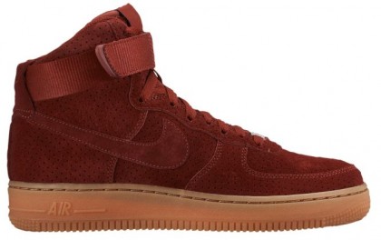 Nike Air Force 1 High Suede Femmes baskets marron/bronzage NFA645