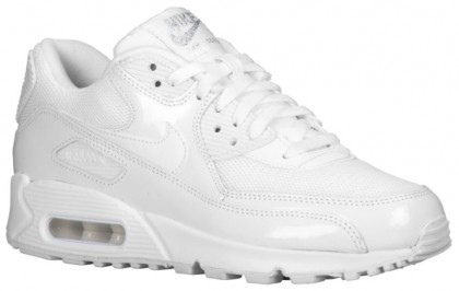 Nike Air Max 90 Femmes baskets Tout blanc/blanc GQO567