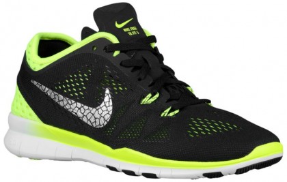 Nike Free 5.0 TR Fit 5 Breathe Femmes sneakers noir/vert clair QHI053