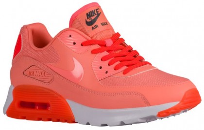 Nike Air Max 90 Ultra Femmes chaussures de sport Orange/blanc OJJ304