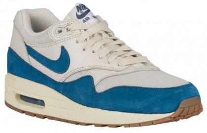 Nike Air Max 1 Essential Femmes sneakers blanc/bleu OXZ470