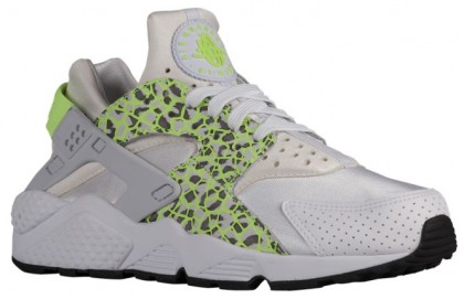 Nike Air Huarache Premium Femmes chaussures de course blanc/vert clair VRQ677