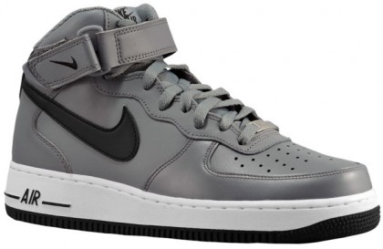 Nike Air Force 1 Mid Hommes chaussures de sport gris/noir MAI858