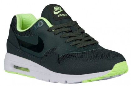 Nike Air Max 1 Ultra Femmes chaussures de course vert foncé/vert clair LBV583