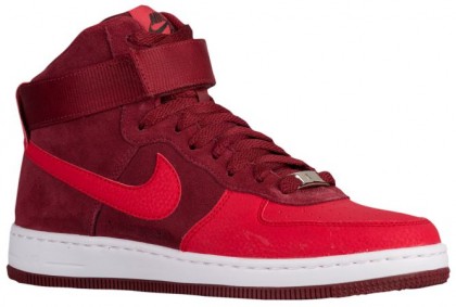 Nike Air Force 1 Ultra Force Mid Femmes baskets rouge/blanc IRD797