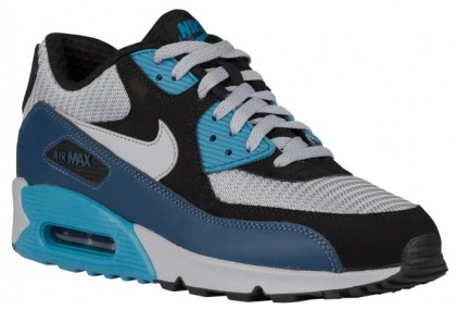 Nike Air Max 90 Essential Hommes chaussures gris/bleu clair IFJ315