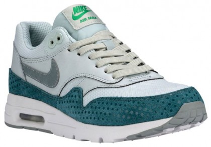 Nike Air Max 1 Ultra Femmes chaussures de sport vert clair/vert foncé QVJ463