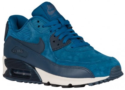 Nike Air Max 90 Femmes chaussures de sport bleu clair/bleu GOA218