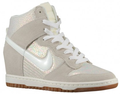 Nike Dunk Sky Hi Femmes chaussures blanc/blanc OTP367