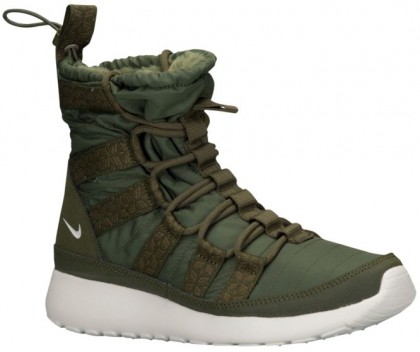 Nike Roshe One Hi Sneakerboot Femmes chaussures de sport vert/blanc MKY307