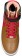 Nike Air Force 1 High Leather Hommes baskets marron/rouge SMK192