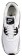 Nike Air Max 90 Femmes chaussures de sport blanc/noir TFU420