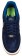 Nike Air Force 1 '07 Low Premium SuedeFemmes chaussures bleu marin/argenté RVF562