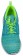 Nike Roshe One Flyknit Femmes baskets vert clair/bleu clair LZB816