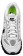 Nike Air Max Tailwind 7 Femmes baskets blanc/noir DAK535