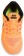 Nike Free RN Femmes chaussures de sport Orange/noir RLD997