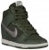 Nike Dunk Sky Hi Femmes baskets vert foncé/vert POR908