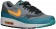 Nike Air Max 1 Essential Hommes chaussures gris/vert clair JKK083