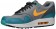 Nike Air Max 1 Essential Hommes chaussures gris/vert clair JKK083