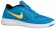 Nike Free RN Hommes chaussures de course bleu clair/noir IXY322