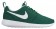 Nike Roshe One Hommes chaussures de course vert/blanc UIY927