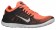 Nike Free 4.0 Flyknit Femmes chaussures de course Orange/gris ZMO733