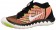 Nike Free 3.0 Flyknit Femmes chaussures de sport noir/Orange CFS088