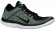 Nike Free 4.0 Flyknit Femmes chaussures de sport noir/bleu clair NKK654