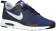 Nike Air Max Tavas Hommes chaussures de course bleu marin/blanc ELO162