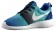 Nike Roshe One Hommes chaussures bleu/vert clair LDM628
