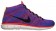 Nike Free Flyknit Chukka Hommes sneakers rouge/bleu TIM487