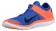 Nike Free 4.0 Flyknit Hommes sneakers bleu/Orange QIU523
