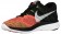 Nike Flyknit Lunar 3 Hommes chaussures de course noir/blanc SEN634