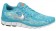 Nike Free 5.0 V4 Femmes chaussures bleu clair/argenté MXS144