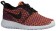 Nike Roshe One Flyknit Femmes sneakers noir/violet ZGM259