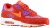 Nike Air Max 90 Hommes sneakers rouge/Orange EWI298