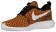 Nike Roshe One Flyknit NM Hommes baskets noir/Orange KTI408