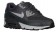 Nike Air Max 90 Femmes chaussures de course gris/argenté JLV520