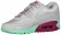 Nike Air Max 90 Femmes chaussures gris/vert clair JOJ696