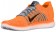 Nike Free RN Flyknit Femmes chaussures de course Orange/noir MPO354