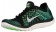 Nike Free 4.0 Flyknit Femmes chaussures noir/vert clair VJP521