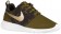Nike Roshe One Print Femmes chaussures de sport olive verte/or OFQ619