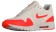 Nike Air Max 1 Ultra Femmes chaussures blanc/Orange LVW310