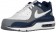 Nike Air Max Wright Hommes chaussures de course blanc/bleu marin KBU330