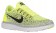 Nike Free RN Distance Hommes chaussures de sport vert clair/gris GVX341