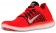 Nike Free RN Flyknit Hommes baskets Orange/noir MTU038