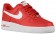 Nike Air Force 1 Low Hommes baskets rouge/blanc QTZ110